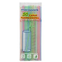 Macopack cañas fluorescente flexibles 50 uds