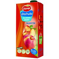 Juver Disfruta bebida de melocotón sin azúcar 1 l