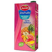 Juver Disfruta bebida de frutas tropicales sin azúcares añadidos 1 l