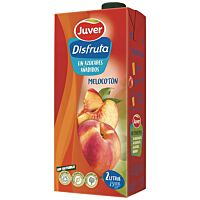 Juver Disfruta bebida de melocotón sin azúcares añadidos 2 l
