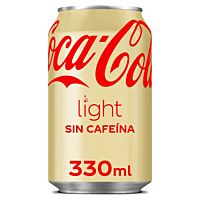 Coca-Cola refresco de cola light sin cafeína 33 cl