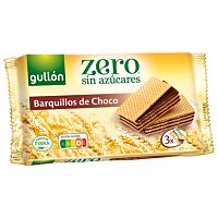 Gullón zero barquillos de choco 210 g