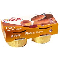HiperDino flan de huevo 4 x 100 g