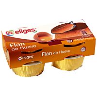 Ifa Eliges flan de huevo 4 x 100 g HIPERDINO