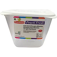 Practiline hermético cuadrado 1,7 lt