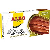 Albo filetes de anchoa aceite de oliva 48 g