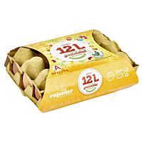 Rujamar huevos moreno L 12 ud