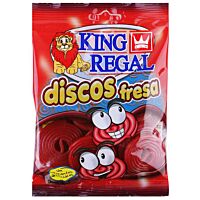 King Regal discos de fresa 100 g