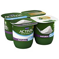 Activia 0 % natural 4 x 125 g