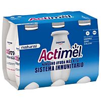 Actimel sabor natural 6 x 100 g