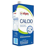 Ifa Eliges leche semidesnatada con calcio 1 l