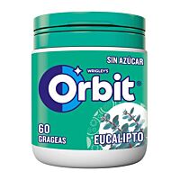 Orbit chicles sabor eucalipto 60 ud