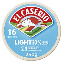 El Caserío queso ligero 16 x 250 g