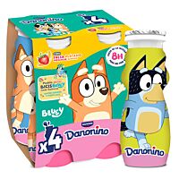 Danone Danonino sabor fresa y plátano 4 x 100 g