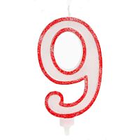 Partygram vela deluxe número 9