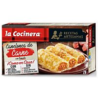 La Cocinera canelones de carne 500 g