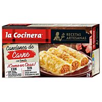 La Cocinera canelones de carne 500 g