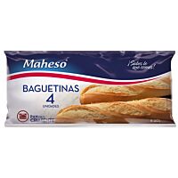Maheso baguetinas panes pack 4 x 125 g