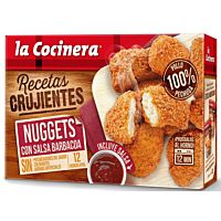 La Cocinera nuggets de pollo con salsa barbacoa 350 g