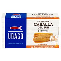 Ubago filetes de caballa sur escabeche 65 g