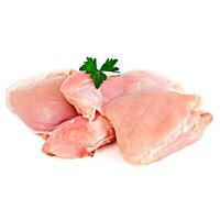 Pollo contramuslo con hueso y sin piel kg