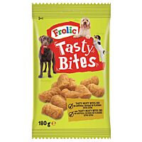 Frolic perro snack bocados sabrosos pollo 180 g