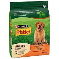 Purina Friskies pienso para perro adulto de ave y verdura 3 kg