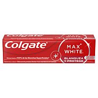 Colgate pasta de dientes Max White blanquea y protege 75 ml
