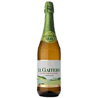 El Gaitero sidra asturiana sin alcohol 70 cl