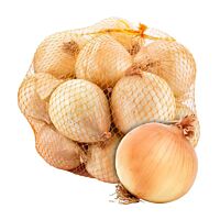 Cebolla blanca malla 2 kg
