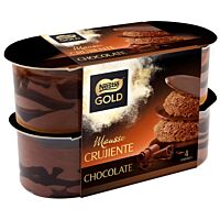 La Lechera mousse crujiente de chocolate 4 x 57 g