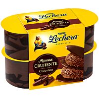 La Lechera mousse crujiente de chocolate 4 x 57 g NESTLÉ