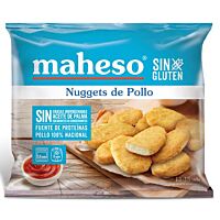 Maheso nuggets de pollo sin gluten 300 g