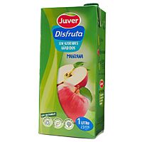 Juver Disfruta bebida de manzana sin azúcares añadidos 1 l