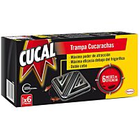 Cucal trampa doble cebo caja 6 ud