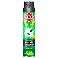 Oro insecticida moscas y mosquitos limón 750 ml