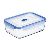 Luminarc tupper hermético vidrio rectangular pure box 16 x 11 x 6 cm