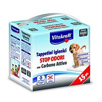 Vitakraft cachorros empapador con carbón activo 15 ud