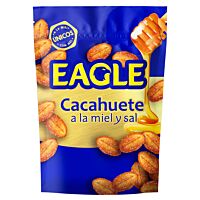 Eagle cacahuetes dorados a la miel y ligeramente salados 75 g