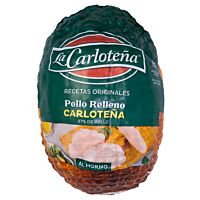 La Carloteña pollo relleno asado al horno, el kg