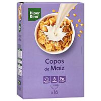 HiperDino cereales de copos de maíz 500 g