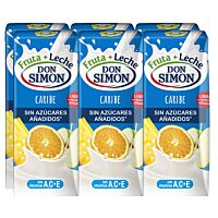 Don Simón bebida fruta y leche caribe zero 6 x 20 cl