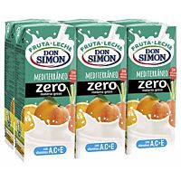 Don Simón bebida fruta y leche mediterráneo zero 6 x 20 cl