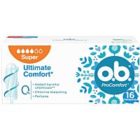 O.B tampones super 16 ud