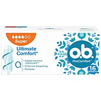 O.B. tampones super 16 ud