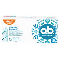 O.B. tampones super 32 ud