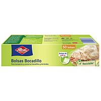 Albal bolsa bocadillo 50 ud