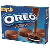 Oreo galletas bañadas en chocolate con leche 246 g