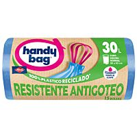 Handy Bag bolsa de basura antibacterias 15 ud 30 l