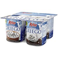 Kalise yogur griego de stracciatella pack 4x125 g